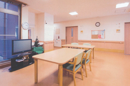 特養のリビング